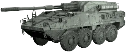 Stryker SPH — in-game image